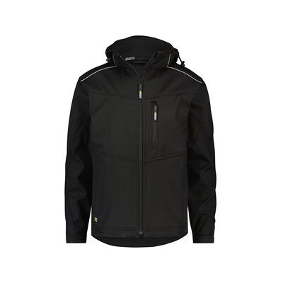 Dassy Tavira Softshell-Jacke, Schwarz, Größe S Dassy Tavira Softshell-Jacke, Schwarz, Größe S