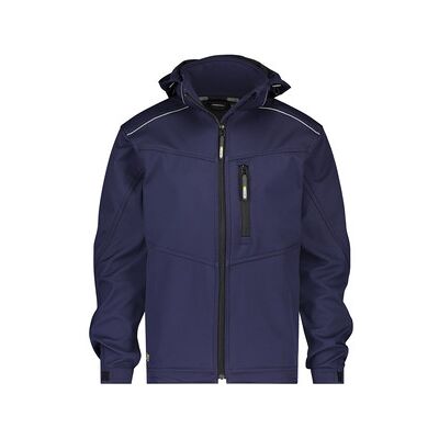 Dassy Tavira Softshell-Jacke, Dunkelblau, Größe S Dassy Tavira Softshell-Jacke, Dunkelblau, Größe S