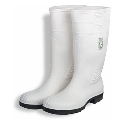 Cimco Elektriker-Sicherheits-Stiefel Pvc Weiß Größe 44-45 Cimco Elektriker-Sicherheits-Stiefel Pvc Weiß Größe 44-45