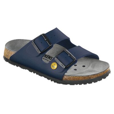 Birkenstock Esd-Sandale Arizona, Größe 39, Blau, Normal Birkenstock Esd-Sandale Arizona, Größe 39, Blau, Normal