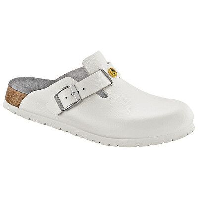 Birkenstock Esd-Clog Boston, Größe 44, Weiß, Normal Birkenstock Esd-Clog Boston, Größe 44, Weiß, Normal