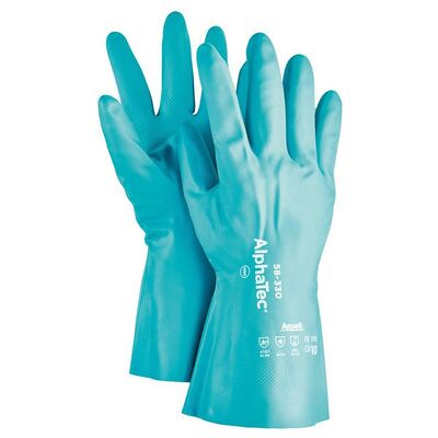 Ansell Handschuh Alphatec 58-330, Nitril, Grün, Größe 8 Ansell Handschuh Alphatec 58-330, Nitril, Grün, Größe 8