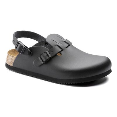 Birkenstock Clog Kay Superlauf, Wb, Naturleder, Schwarz, Normal, Größe 44 Birkenstock Clog Kay Superlauf, Wb, Naturleder, Schwarz, Normal, Größe 44