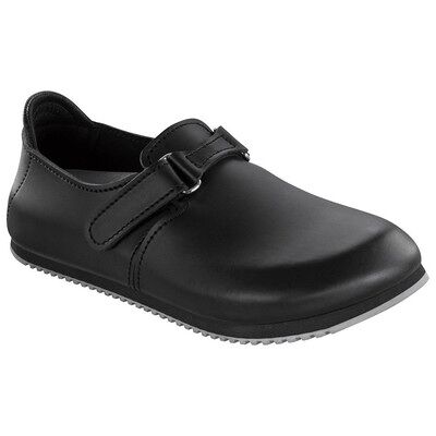 Birkenstock Clog Linz Superlauf, Naturleder, Schwarz, Normal, Größe 37 Birkenstock Clog Linz Superlauf, Naturleder, Schwarz, Normal, Größe 37