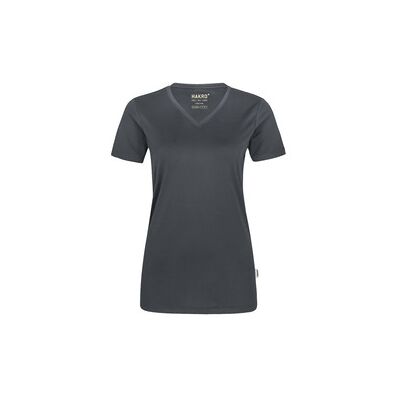 Hakro - V-Shirt COOLMAX 187 - Anthrazit - XL - T-Shirt Hakro - V-Shirt COOLMAX 187 - Anthrazit - XL - T-Shirt