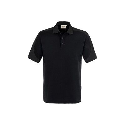Hakro Poloshirt Contrast Mikralinar® 839, Schwarz/anthrazit, Größe S Hakro Poloshirt Contrast Mikralinar® 839, Schwarz/anthrazit, Größe S