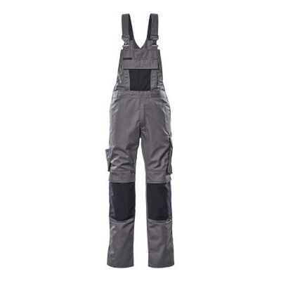 Mascot Augsburg Latzhose Mit Knietaschen Unique, Anthrazit/schwarz, Größe 82c52 Mascot Augsburg Latzhose Mit Knietaschen Unique, Anthrazit/schwarz, Größe 82c52
