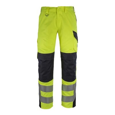 Mascot Arbon Hose Mit Knietaschen Multisafe, Hi-Vis Gelb/schwarzblau, Größe 90c49 Mascot Arbon Hose Mit Knietaschen Multisafe, Hi-Vis Gelb/schwarzblau, Größe 90c49