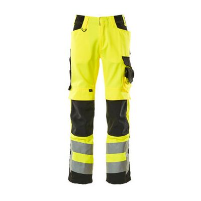 Mascot Kendal Hose Mit Knietaschen Safe Supreme, Hi-Vis Gelb/schwarz, Größe 90c48 Mascot Kendal Hose Mit Knietaschen Safe Supreme, Hi-Vis Gelb/schwarz, Größe 90c48