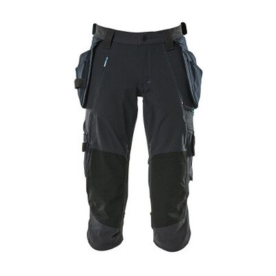 Mascot Dreiviertel-Hose Mit Hängetaschen Advanced, Schwarzblau, Größe C58 Mascot Dreiviertel-Hose Mit Hängetaschen Advanced, Schwarzblau, Größe C58