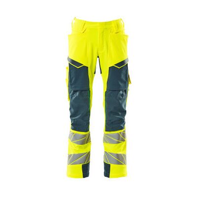 Mascot Hose Mit Knietaschen Accelerate Safe, Hi-Vis Gelb/dunkelpetroleum, Größe 90c46 Mascot Hose Mit Knietaschen Accelerate Safe, Hi-Vis Gelb/dunkelpetroleum, Größe 90c46
