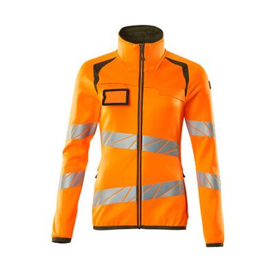 Mascot Fleecepullover Mit Reißverschluss - Accelerate Safe - Hi-Vis Orange/moosgrün, Gr. M Mascot Fleecepullover Mit Reißverschluss - Accelerate Safe - Hi-Vis Orange/moosgrün, Gr. M