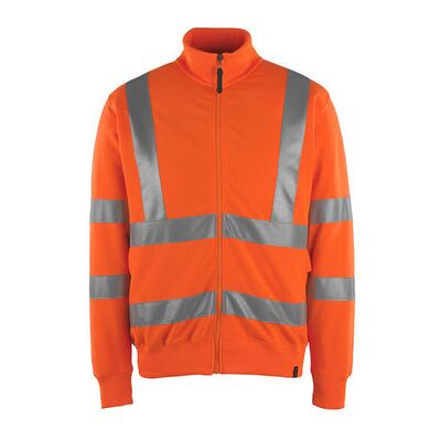 Mascot Maringa Sweatshirt Mit Reißverschluss Safe Classic, Hi-Vis Orange, Größe 4xl Mascot Maringa Sweatshirt Mit Reißverschluss Safe Classic, Hi-Vis Orange, Größe 4xl