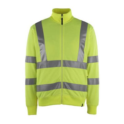 Mascot Maringa Sweatshirt Mit Reißverschluss Safe Classic, Hi-Vis Gelb, Größe 3xl Mascot Maringa Sweatshirt Mit Reißverschluss Safe Classic, Hi-Vis Gelb, Größe 3xl