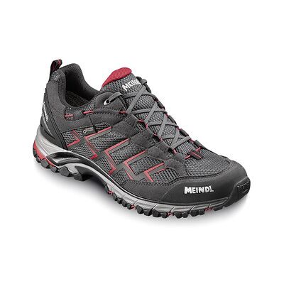 Meindl Sportschuh Caribe Gtx, Schwarz/rot, Größe 43 Meindl Sportschuh Caribe Gtx, Schwarz/rot, Größe 43