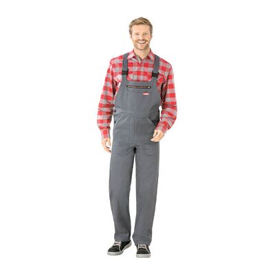 Planam Latzhose 0193 Grau, Größe 64 Planam Latzhose 0193 Grau, Größe 64