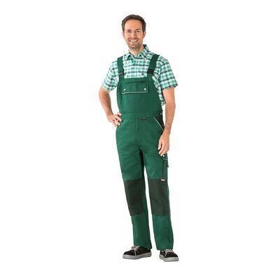 Planam Latzhose 2131 Grün/grün, Größe 60 Planam Latzhose 2131 Grün/grün, Größe 60