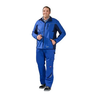 Planam Wetter- Und Kälteschutz-Softshelljacke Highline 2380 Kornblau/marine/zink, S Planam Wetter- Und Kälteschutz-Softshelljacke Highline 2380 Kornblau/marine/zink, S