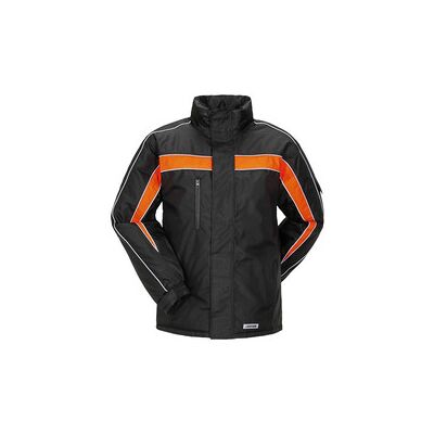 Planam Winterjacke 3601 Schwarz/orange, Größe 2xl Planam Winterjacke 3601 Schwarz/orange, Größe 2xl