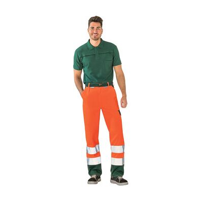 Planam Bundhose 2018 Warnorange/grün, Größe 50 Planam Bundhose 2018 Warnorange/grün, Größe 50