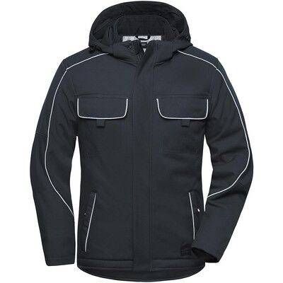 James & Nicholson Winter Workwear Softshelljacke Jn886, Carbon, Größe 5xl James & Nicholson Winter Workwear Softshelljacke Jn886, Carbon, Größe 5xl