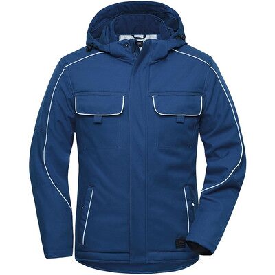 James & Nicholson Winter Workwear Softshelljacke Jn886, Königs-Blau, Größe M James & Nicholson Winter Workwear Softshelljacke Jn886, Königs-Blau, Größe M