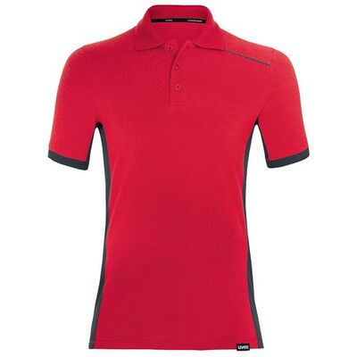Uvex Poloshirt Suxxeed Industry Rot, Größe 6xl Uvex Poloshirt Suxxeed Industry Rot, Größe 6xl