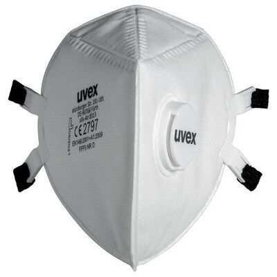 Uvex Faltmaske Silv-Air E 8313 Ffp3 Uvex Faltmaske Silv-Air E 8313 Ffp3