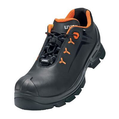 Uvex 2 Macsole® Halbschuhe S3 65222 Schwarz/orange, Weite 11, Größe 46 Uvex 2 Macsole® Halbschuhe S3 65222 Schwarz/orange, Weite 11, Größe 46