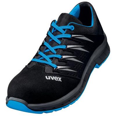 Uvex 2 Trend Halbschuhe S1p 69373 Schwarz/blau, Weite 12, Größe 45 Uvex 2 Trend Halbschuhe S1p 69373 Schwarz/blau, Weite 12, Größe 45