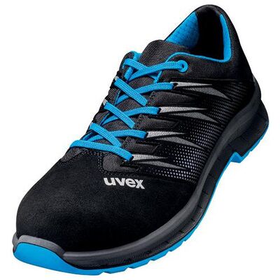 Uvex 2 Trend Halbschuhe S2 69398 Schwarz/blau, Weite 11, Größe 47 Uvex 2 Trend Halbschuhe S2 69398 Schwarz/blau, Weite 11, Größe 47