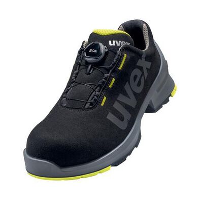 Uvex 1 Halbschuhe S2 65669 Schwarz/gelb, Weite 12, Größe 43 Uvex 1 Halbschuhe S2 65669 Schwarz/gelb, Weite 12, Größe 43