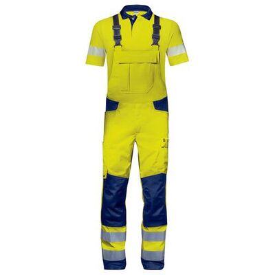 Uvex Latzhose Construction Warngelb, Größe 102 Uvex Latzhose Construction Warngelb, Größe 102