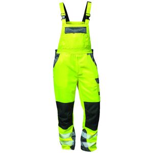 Elysee® - Warnschutz-Latzhose Colmar, Warn-Gelb/grau, Größe 58