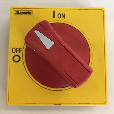 Elmag Hauptschalter-Abdeckung Rot/gelb Zu Heat Champ 5/11/16 Kw Elmag Hauptschalter-Abdeckung Rot/gelb Zu Heat Champ 5/11/16 Kw