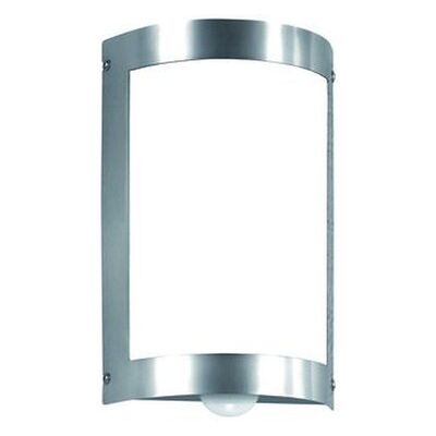 CMD Edelstahl Außen Sensorleuchte 75W Satiniertes Glas IP44 - Allzwecklampe CMD Edelstahl Außen Sensorleuchte 75W Satiniertes Glas IP44 - Allzwecklampe