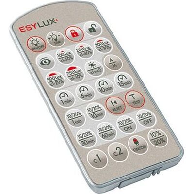 Esylux Modell PD-C360i/8 Duo Dali - Fernbedienung für Decken-Präsenzmelder Esylux Modell PD-C360i/8 Duo Dali - Fernbedienung für Decken-Präsenzmelder