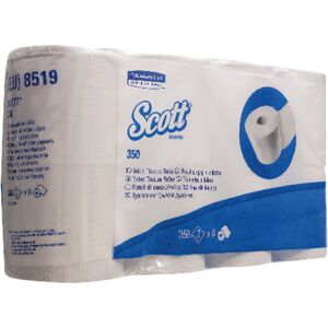 Scott Toilet-Tissue 350 3-Lagig Hochweiß 1 Ve = 6 X 350 Blatt Scott Toilet-Tissue 350 3-Lagig Hochweiß 1 Ve = 6 X 350 Blatt