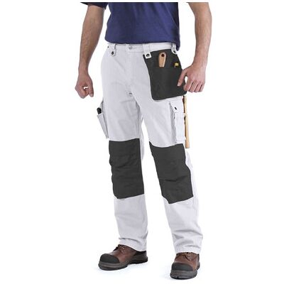 Carhartt Herren Arbeitshose Emea Multipocket Ripstop Pant, Weiß, Größe W36/l34 Carhartt Herren Arbeitshose Emea Multipocket Ripstop Pant, Weiß, Größe W36/l34