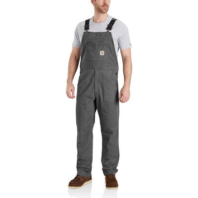 Carhartt Herren Latzhose Rugged Flex Rigby Bib, Gravel, Größe W42/l34 Carhartt Herren Latzhose Rugged Flex Rigby Bib, Gravel, Größe W42/l34