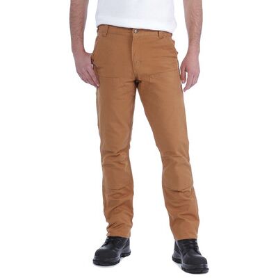 Carhartt Herren Canvas-Hose Stretch Duck Double Front, Braun, Größe W36/l34 Carhartt Herren Canvas-Hose Stretch Duck Double Front, Braun, Größe W36/l34