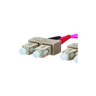 Metz Connect Glasfaser 1m OM4 Violett - Netzwerkkabel Metz Connect Glasfaser 1m OM4 Violett - Netzwerkkabel