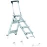 Zarges - Treppe 3 Stufen, Stufenbreite 360mm, Klappbar, Stufe T 205mm