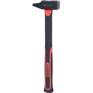 Kstools Schlosserhammer, Fiberglasstiel, Französische Form, 250g Kstools Schlosserhammer, Fiberglasstiel, Französische Form, 250g
