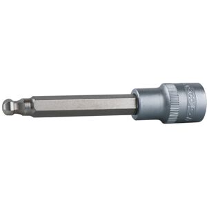 Kstools 1/2" Bit-Stecknuss Innensechskant Mit Kugelkopf, Lang, 9mm Kstools 1/2" Bit-Stecknuss Innensechskant Mit Kugelkopf, Lang, 9mm