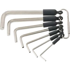 Hazet Winkelschraubendreher-Satz 2100a/7r, Für Innen-Sechskant, 7-Teilig 3/32 - 5/16" Hazet Winkelschraubendreher-Satz 2100a/7r, Für Innen-Sechskant, 7-Teilig 3/32 - 5/16"