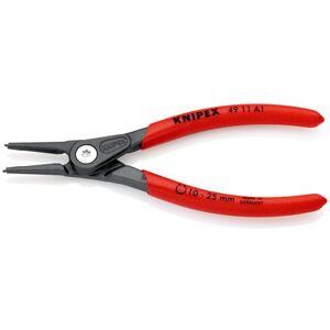 Knipex Außen-Sicherungsringzange 49 11 A1 Gerade Kunststoffüberz. 10-25mm Knipex Außen-Sicherungsringzange 49 11 A1 Gerade Kunststoffüberz. 10-25mm