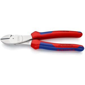 Knipex Kraft-Seitenschneider 74 05 200 Sb Verchromt Mehrkomponenten 200mm Knipex Kraft-Seitenschneider 74 05 200 Sb Verchromt Mehrkomponenten 200mm