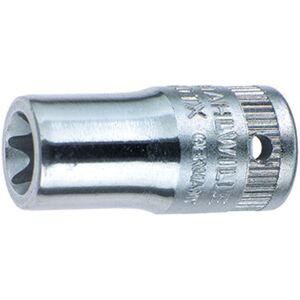 Stahlwille 1/4" (6,3mm) Steckschlüsseleinsatz Größe E8 Torx Größe 7,5mm In L.23mm Stahlwille 1/4" (6,3mm) Steckschlüsseleinsatz Größe E8 Torx Größe 7,5mm In L.23mm