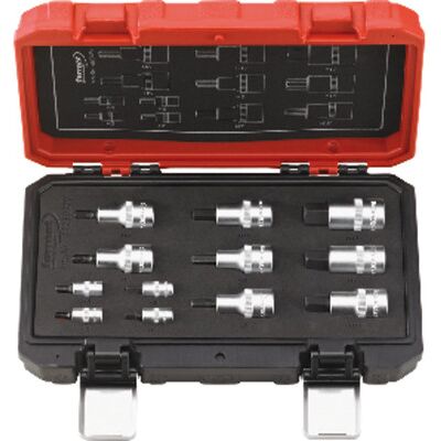 Format Schraubendrehereinsatz-Satz 1/4" Und 1/2" Innensechskant Format Schraubendrehereinsatz-Satz 1/4" Und 1/2" Innensechskant